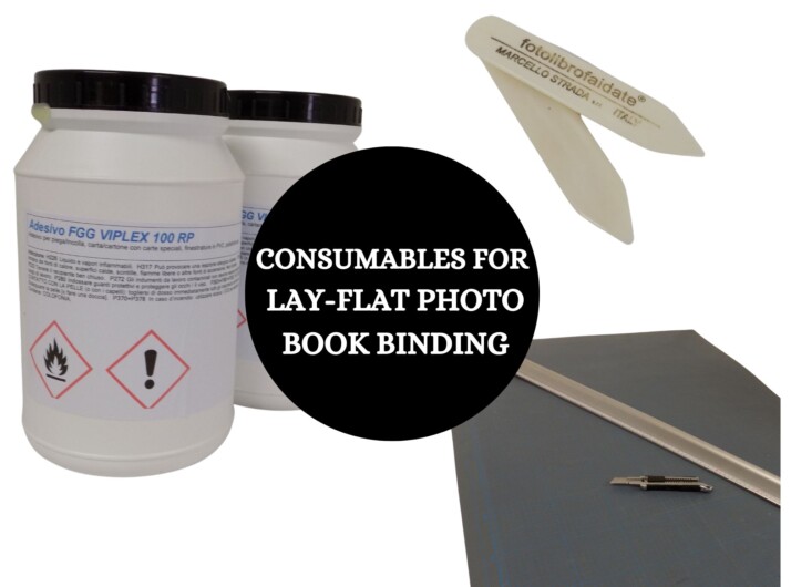 CONSUMABLES FOR LAY-FLAT PHOTO BOOK BINDING